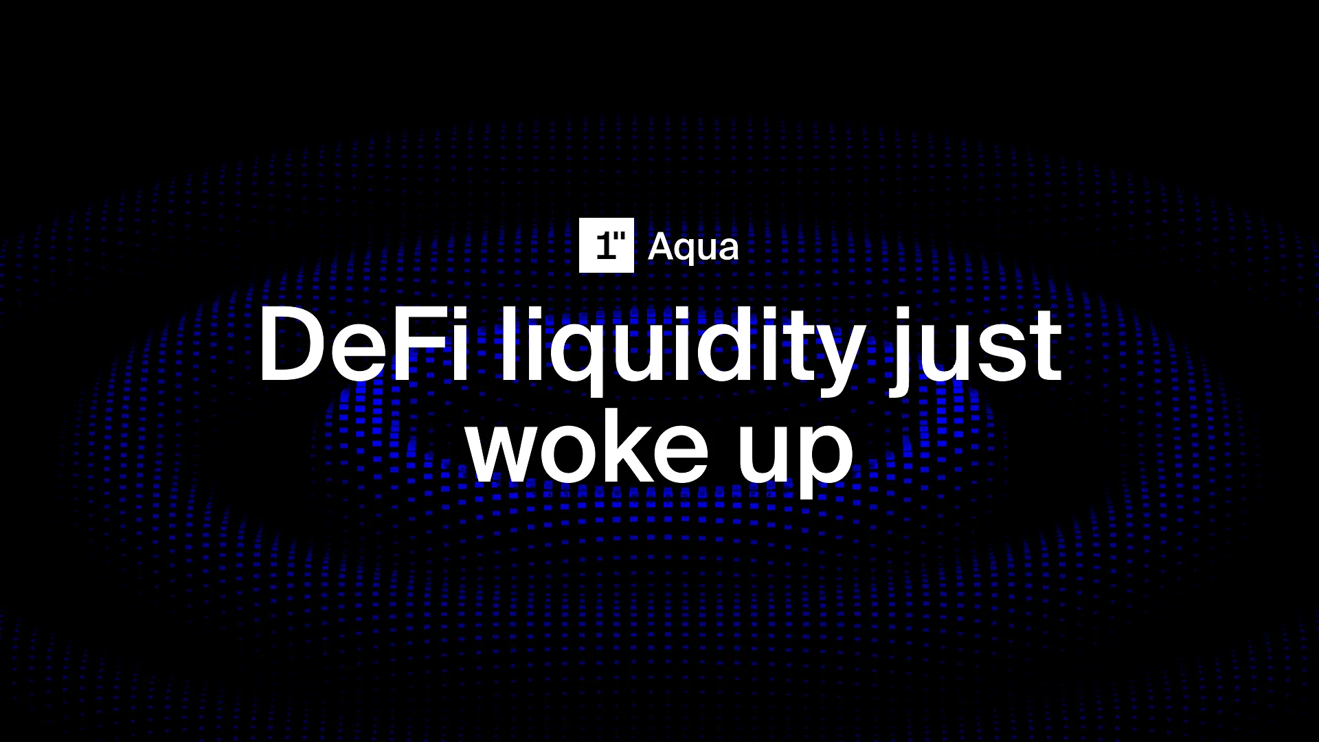 1inch launches Aqua to the public, introducing the first shared liquidity layer for DeFi