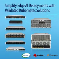 Supermicro Simplifies Edge AI Deployments with Validated Kubernetes Appliances with Red Hat and Everpure