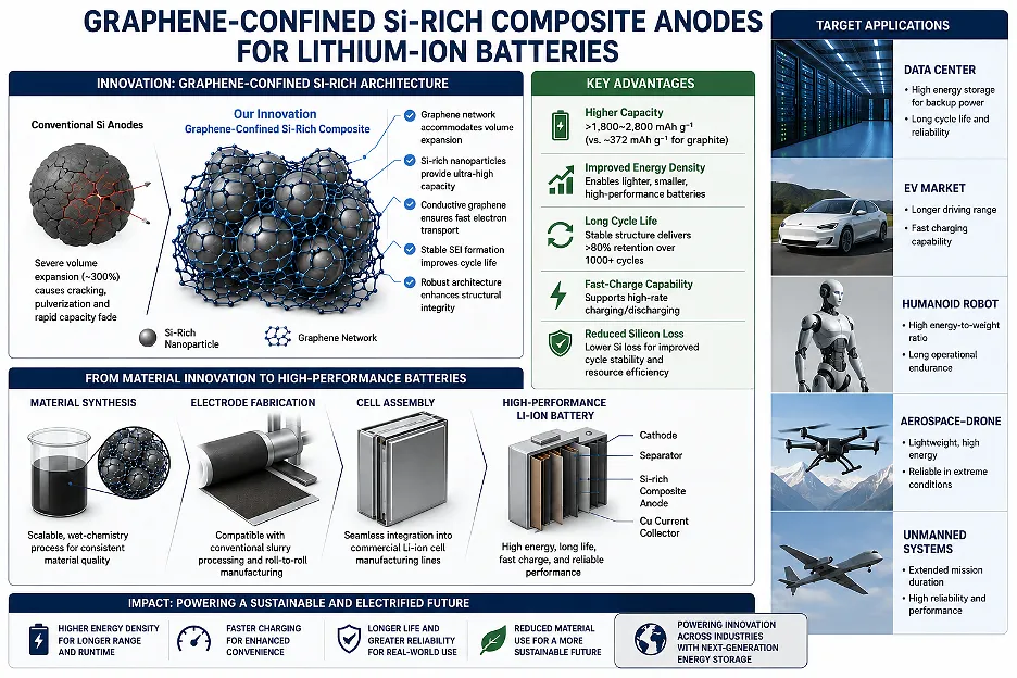 Solidion Technology Granted 7 New Patents on Composite Anode Materials For Batteries Targeting Humanoid Robots, Space-Based Artificial Intelligence Data Centers and the Lunar Economy