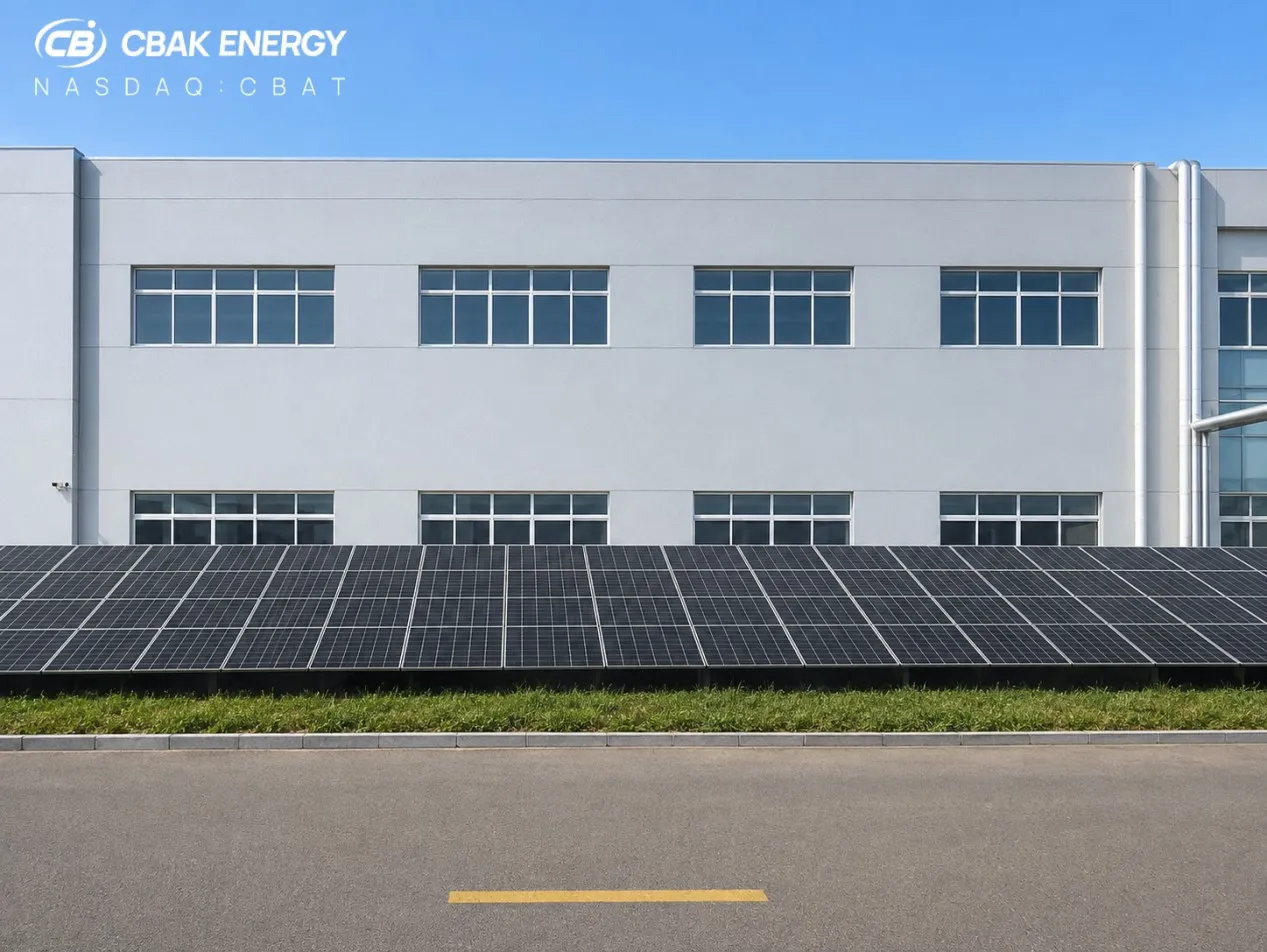 CBAK Energy Reports 9.6% Reduction in Greenhouse Gas Emissions at Dalian Facility in 2025