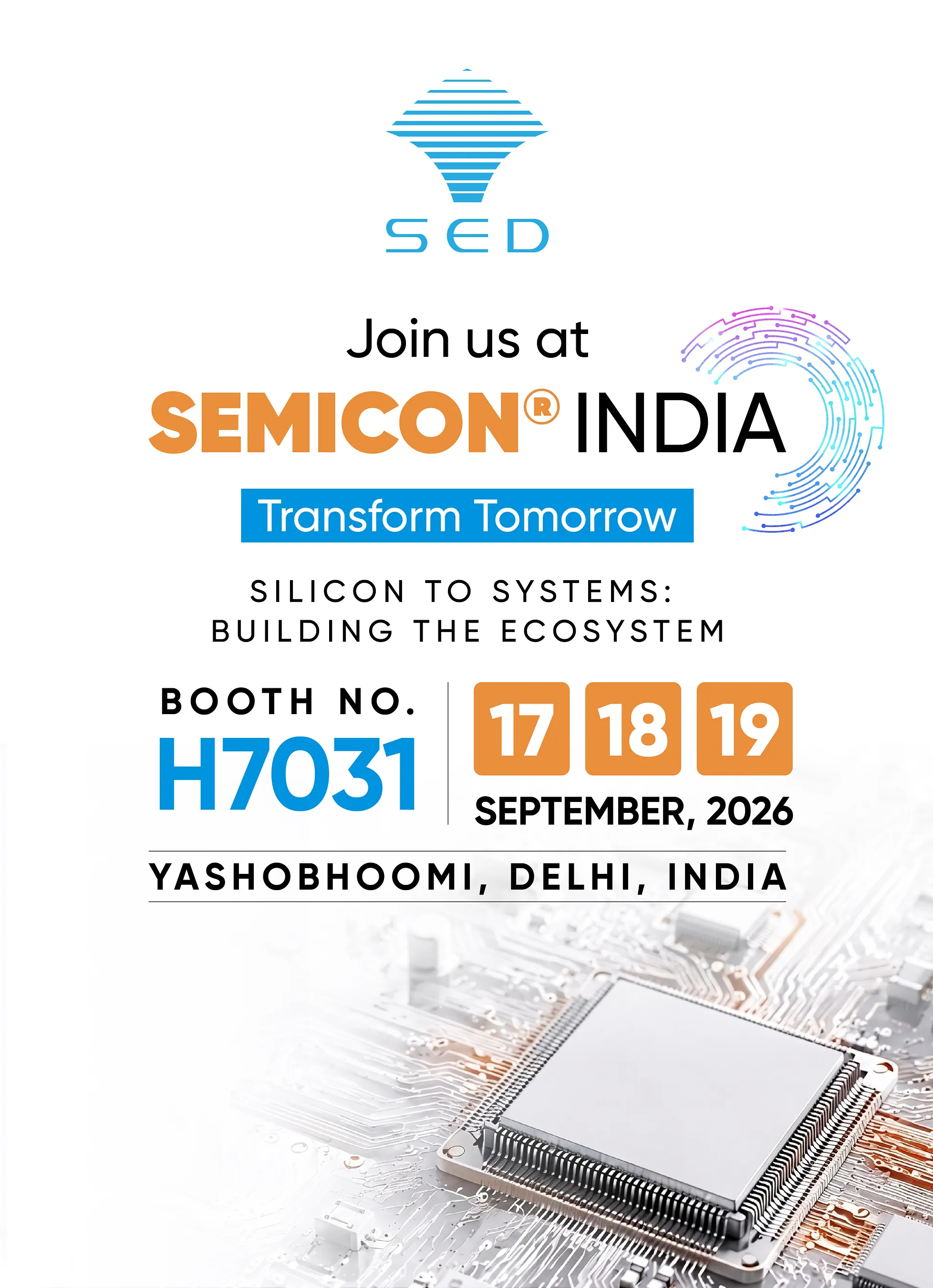 SED to Exhibit Advanced Water Recovery Technologies for Semiconductor Manufacturing at SEMICON India 2026