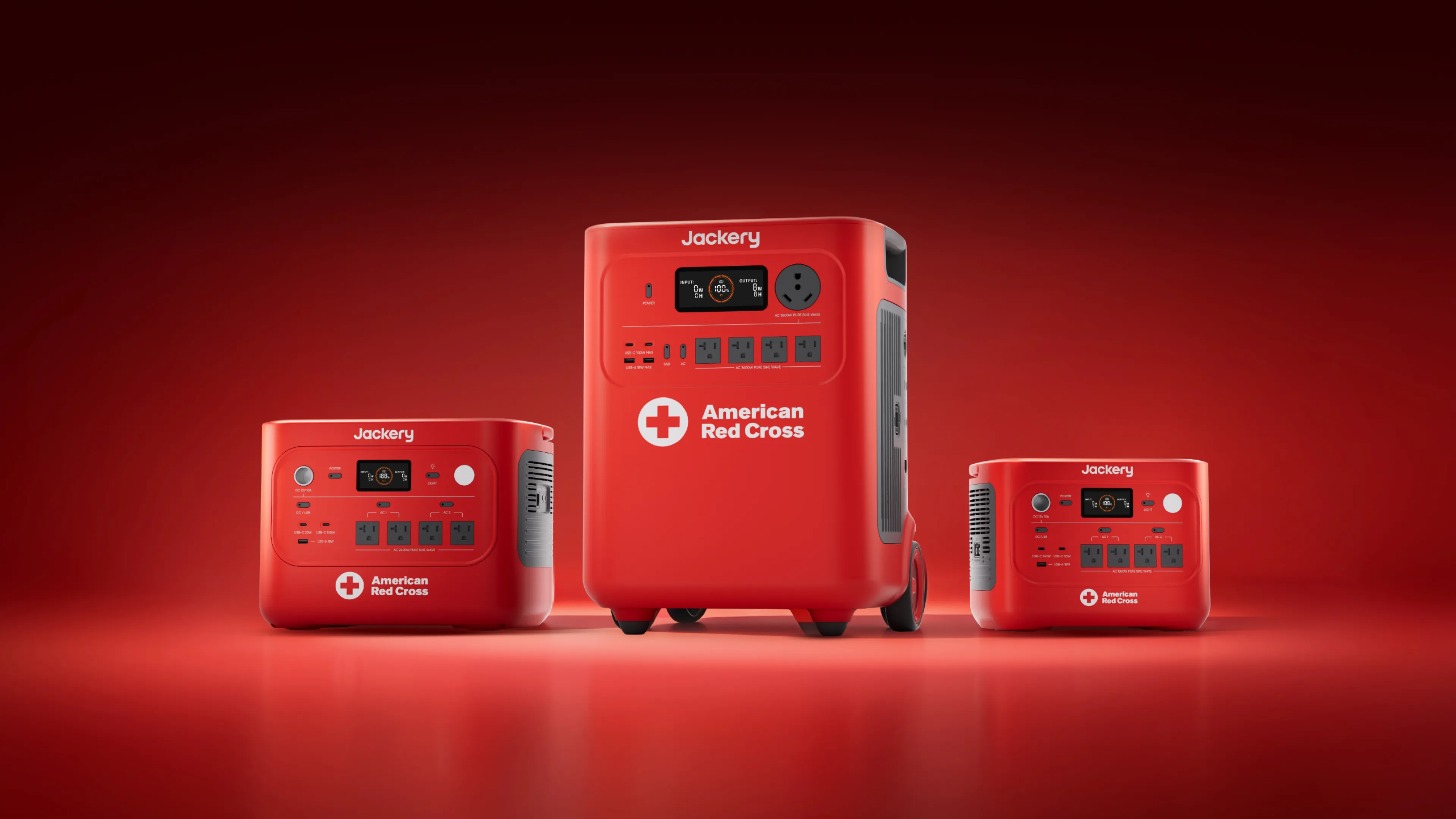 Jackery Launches Red Cross Edition Power Stations, Advancing the "Power The Rescuers" Support Campaign With Critical Emergency Features